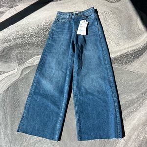 Zara Super Wide Leg Culotte